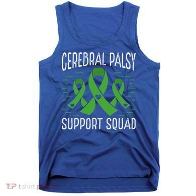 Cerebral Palsy Support Squad Cerebral Palsy Awareness Cute Gift Tank Top