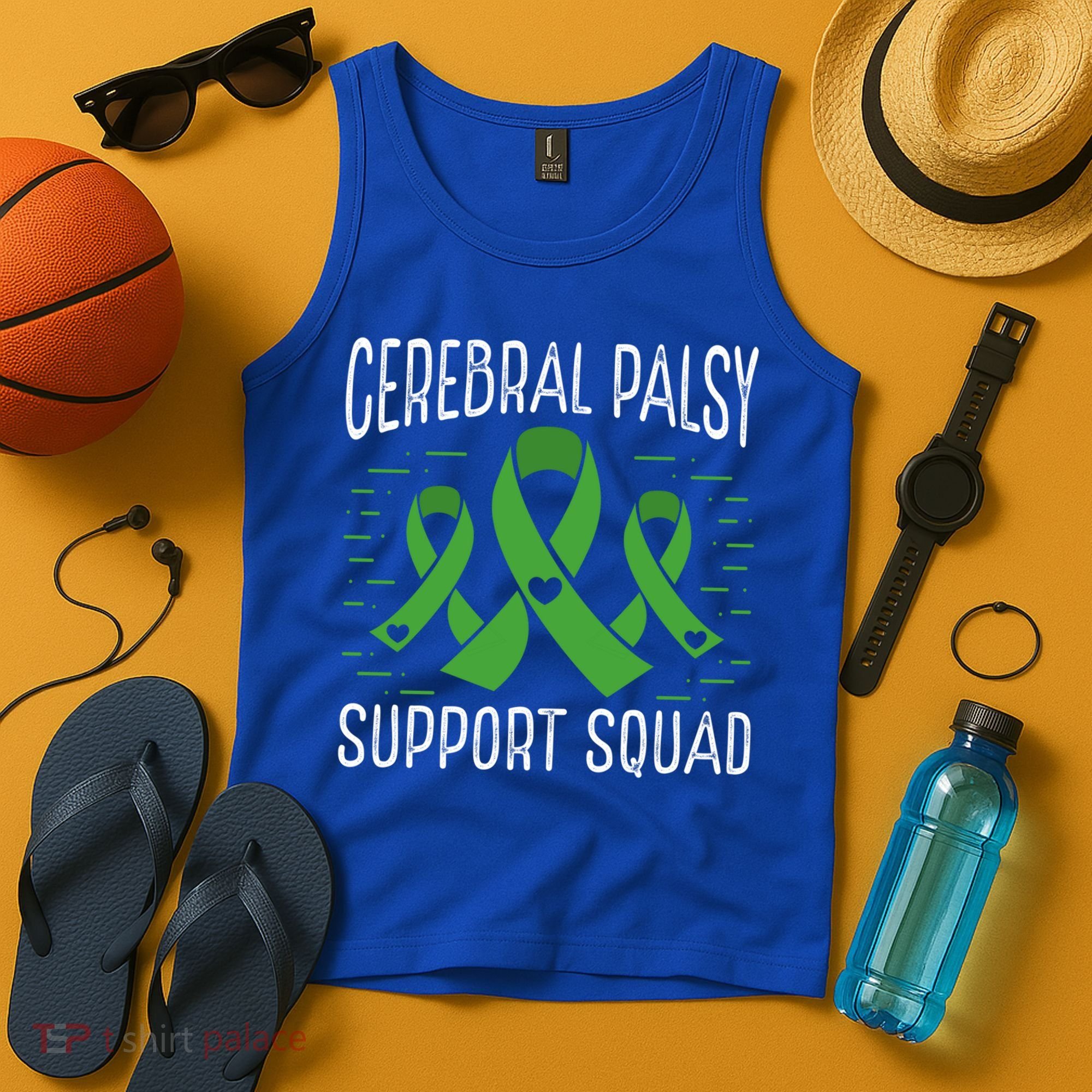 Cerebral Palsy Support Squad Cerebral Palsy Awareness Cute Gift Tank Top