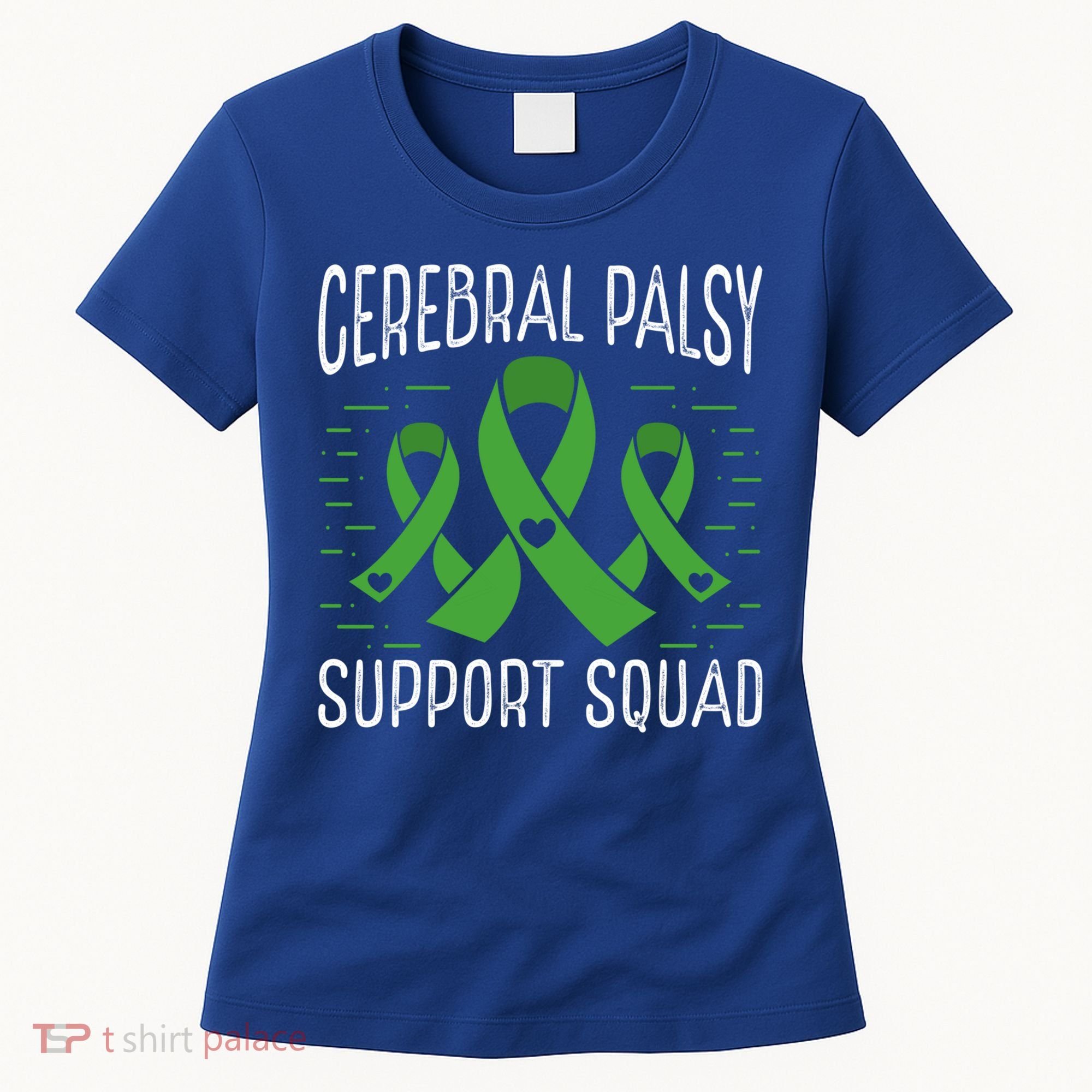 Cerebral Palsy Support Squad Cerebral Palsy Awareness Cute Gift Women's T-Shirt