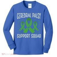 Cerebral Palsy Support Squad Cerebral Palsy Awareness Cute Gift Kids Long Sleeve Shirt thumb 0
