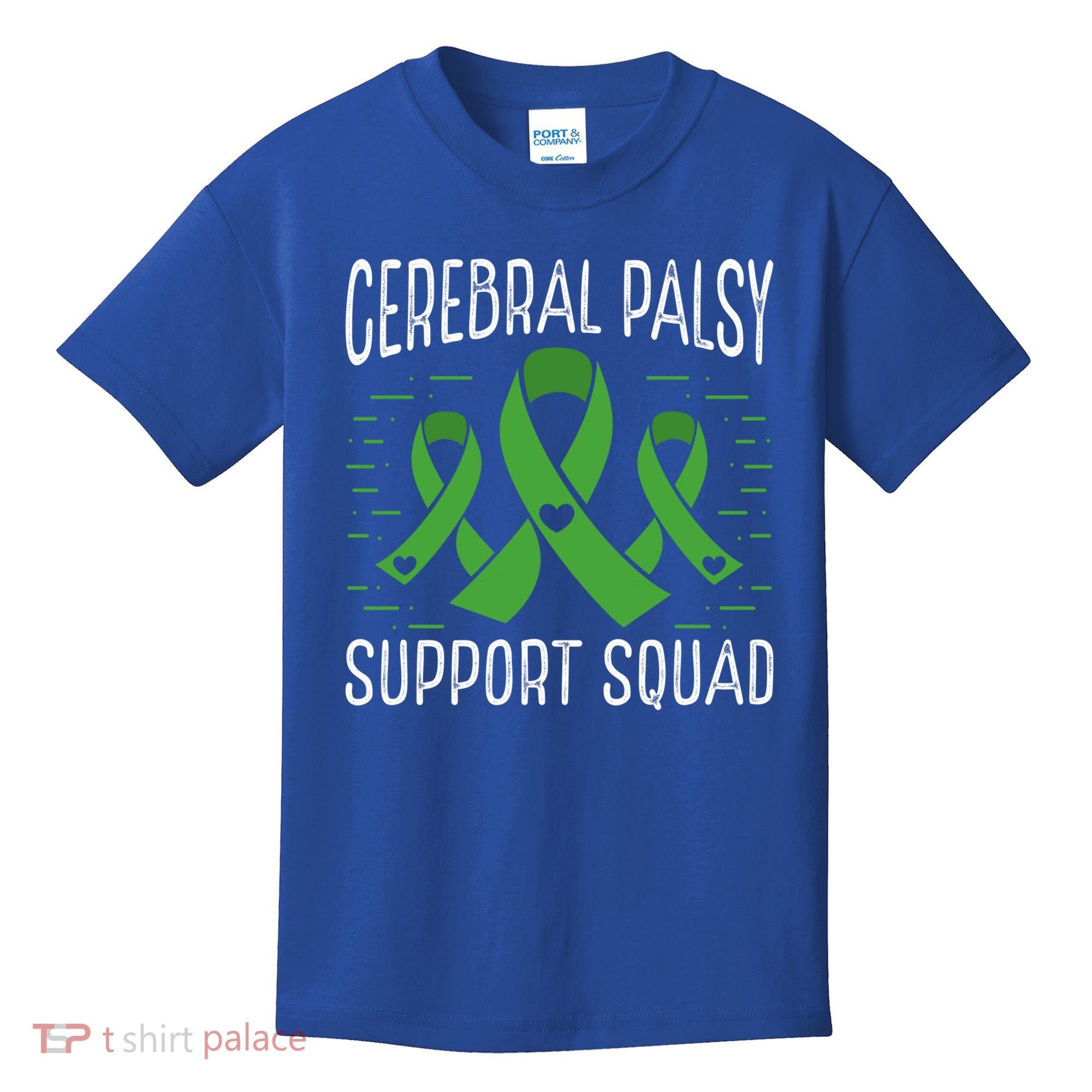 Cerebral Palsy Support Squad Cerebral Palsy Awareness Cute Gift Kids T-Shirt
