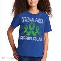 Cerebral Palsy Support Squad Cerebral Palsy Awareness Cute Gift Kids T-Shirt thumb 2