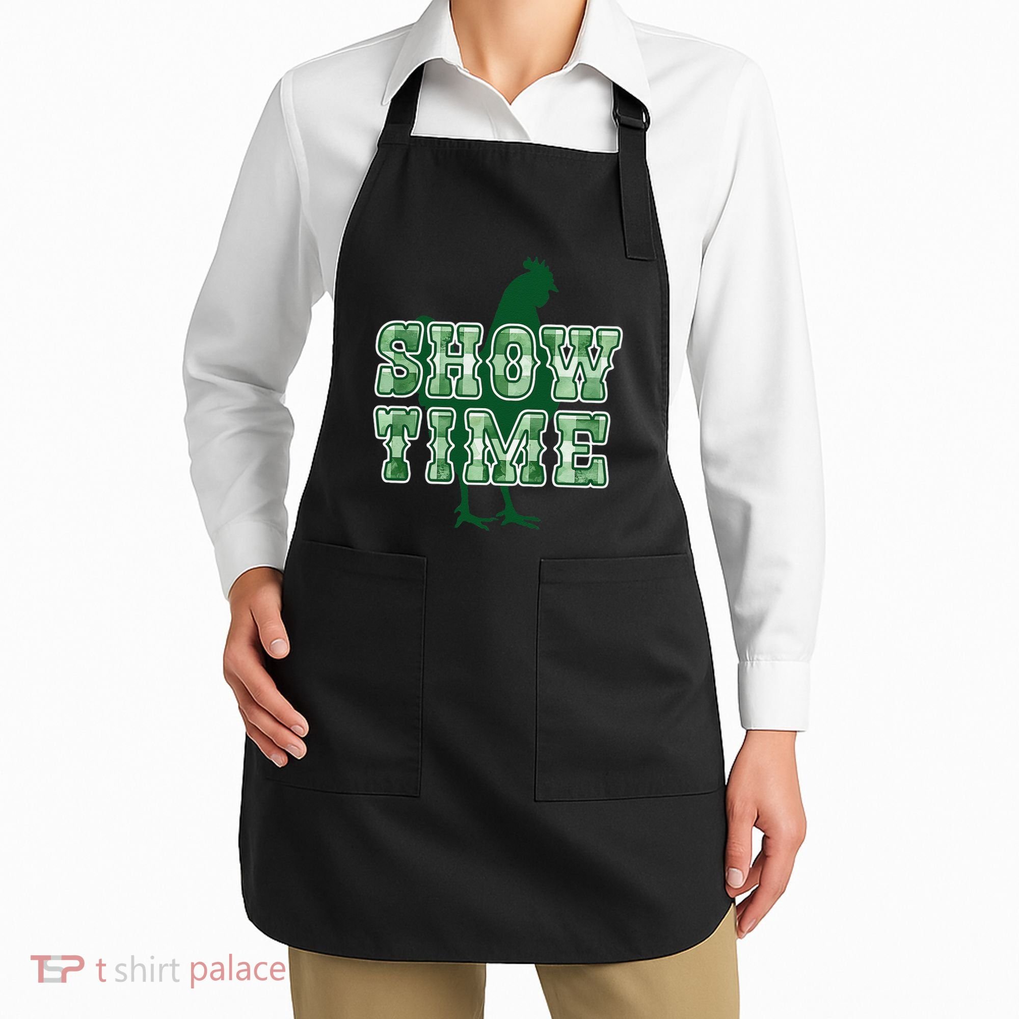 Chicken Poultry Show Time For Fair Week Apron