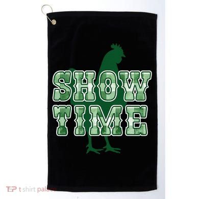 Chicken Poultry Show Time For Fair Week Golf Towel