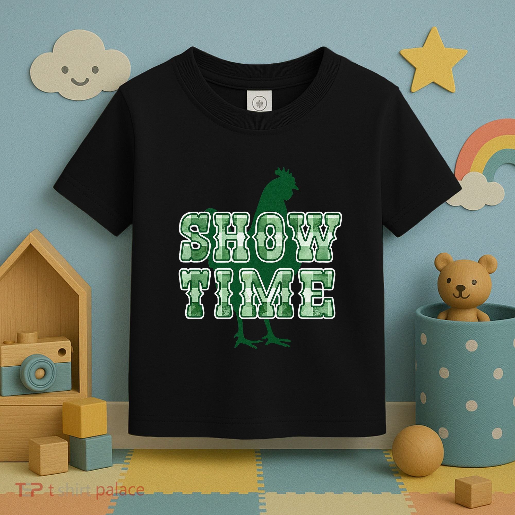 Chicken Poultry Show Time For Fair Week Toddler T-Shirt