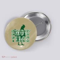 Chicken Poultry Show Time For Fair Week Button thumb 0