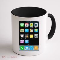Cell Phone Smartphone Mobile App Halloween Costume Coffee Mug thumb 1