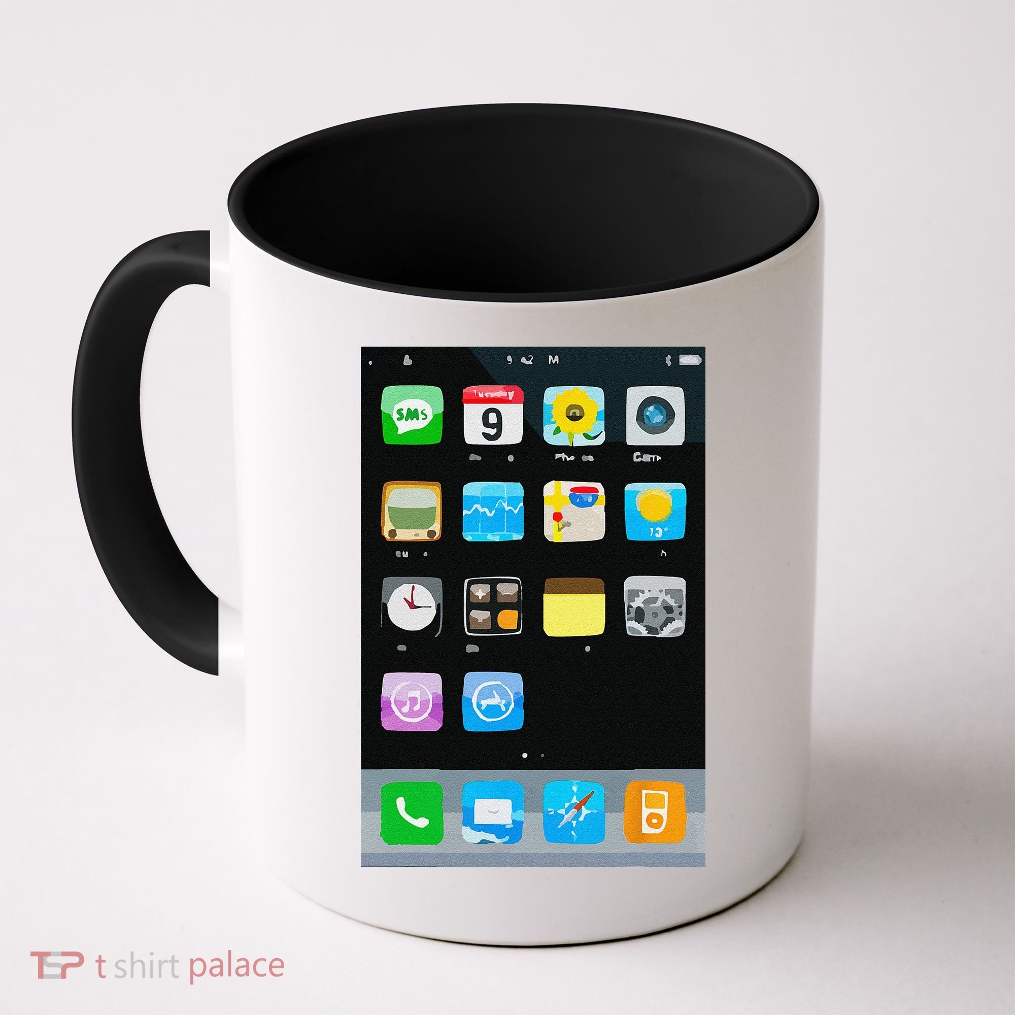 Cell Phone Smartphone Mobile App Halloween Costume Coffee Mug