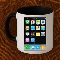 Cell Phone Smartphone Mobile App Halloween Costume Coffee Mug thumb 2