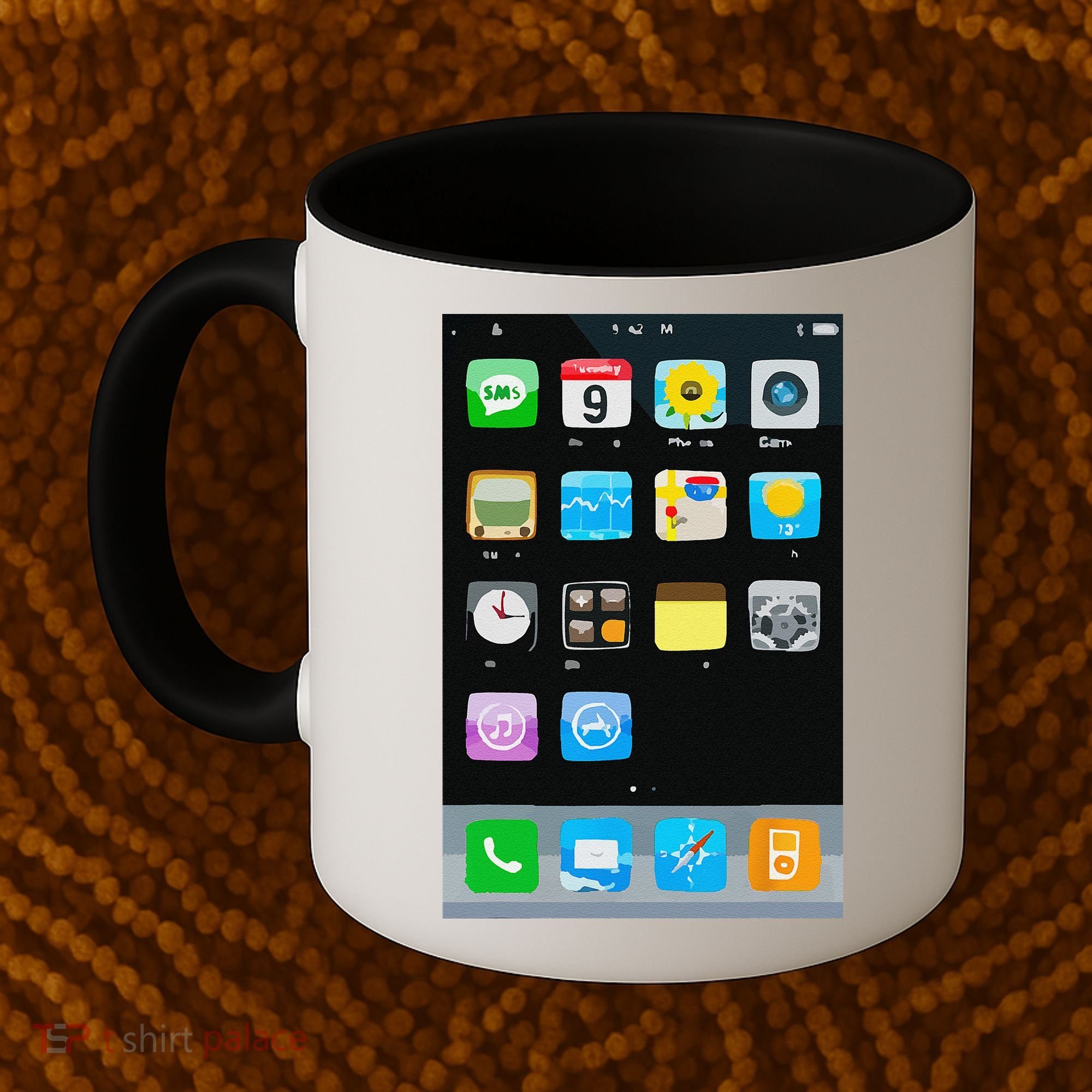 Cell Phone Smartphone Mobile App Halloween Costume Coffee Mug