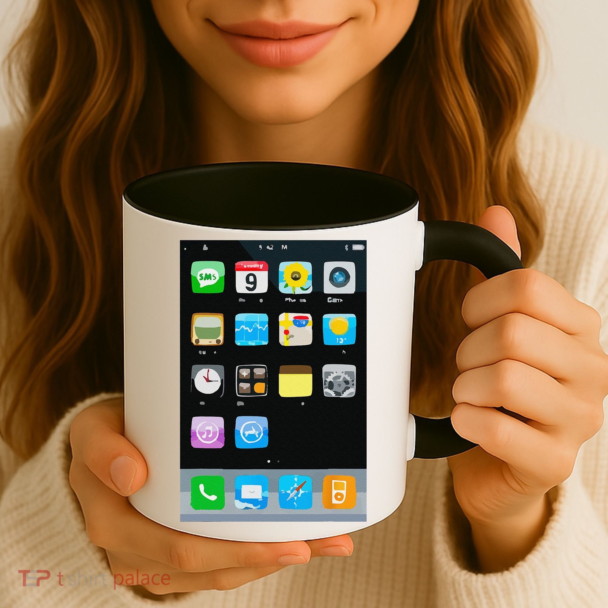 Cell Phone Smartphone Mobile App Halloween Costume Coffee Mug
