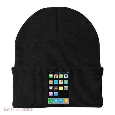 Cell Phone Smartphone Mobile App Halloween Costume Beanie