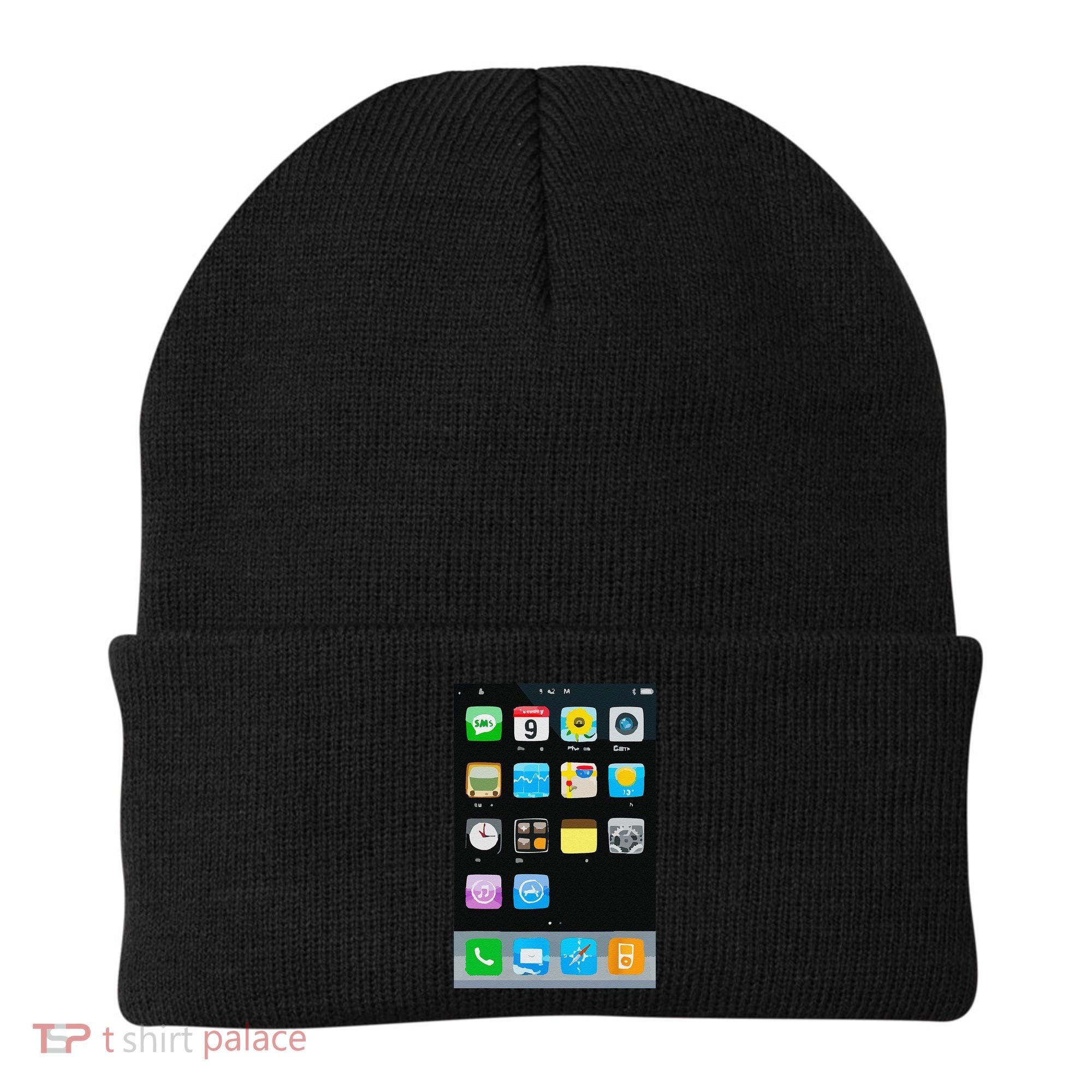 Cell Phone Smartphone Mobile App Halloween Costume Beanie