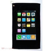Cell Phone Smartphone Mobile App Halloween Costume Golf Towel thumb 0