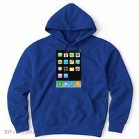 Cell Phone Smartphone Mobile App Halloween Costume Hoodie thumb 0