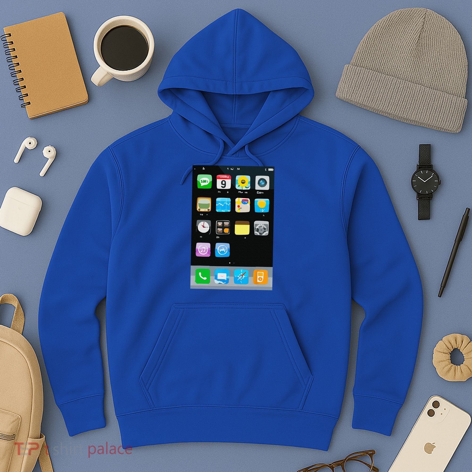 Cell Phone Smartphone Mobile App Halloween Costume Hoodie