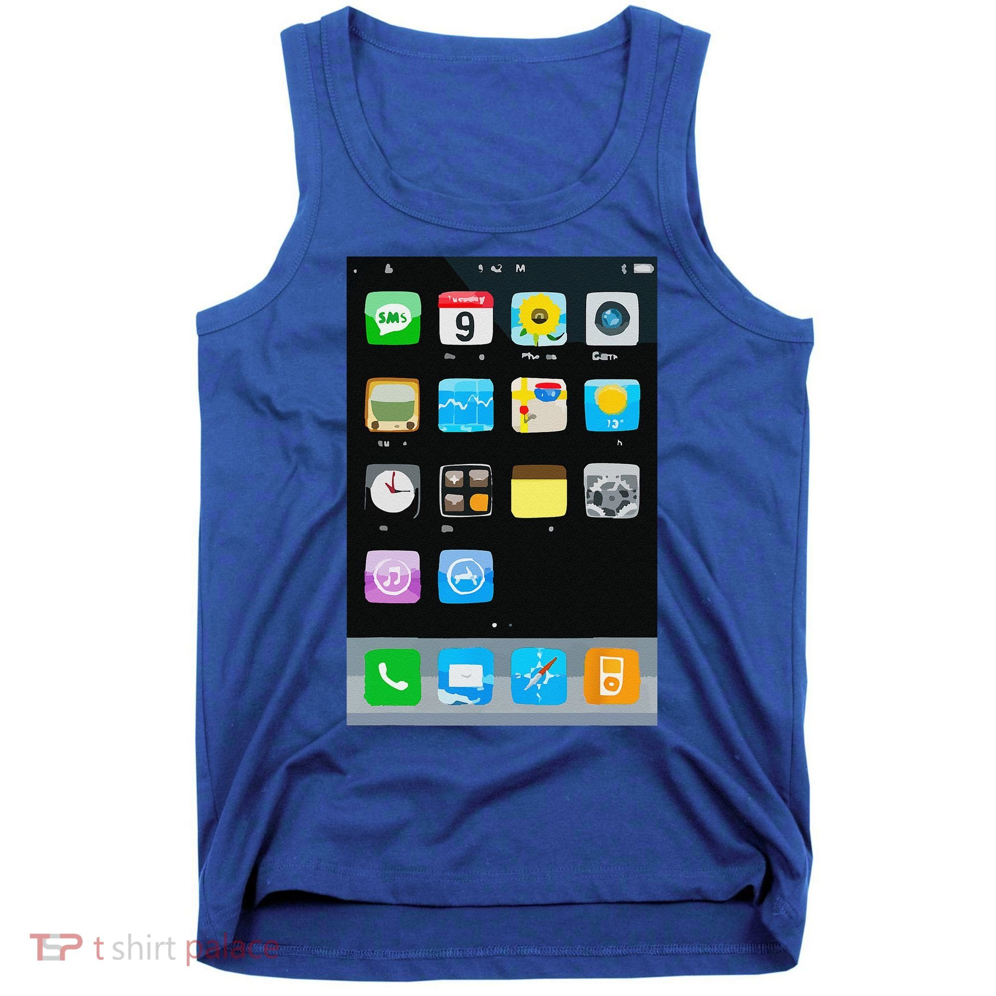 Cell Phone Smartphone Mobile App Halloween Costume Tank Top