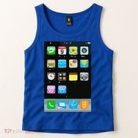 Cell Phone Smartphone Mobile App Halloween Costume Tank Top thumb 2