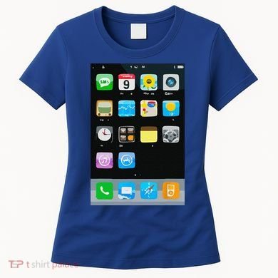 Cell Phone Smartphone Mobile App Halloween Costume Women's T-Shirt
