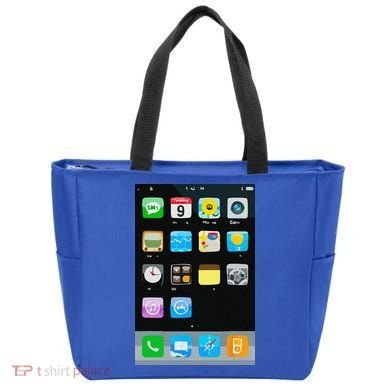 Cell Phone Smartphone Mobile App Halloween Costume Tote Bag