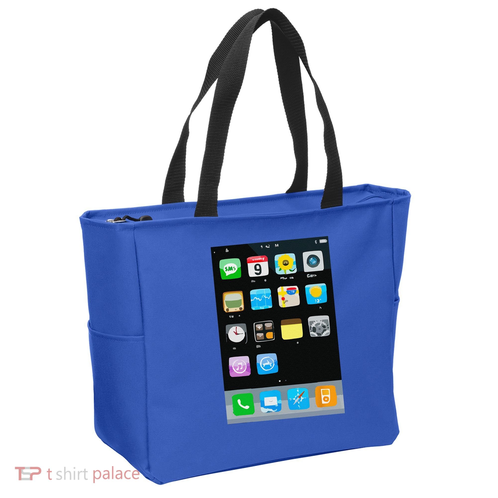 Cell Phone Smartphone Mobile App Halloween Costume Tote Bag
