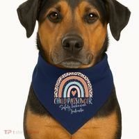 Child Passenger Safety Technician Instructor CPST Instructor USA-Made Doggie Bandana thumb 1