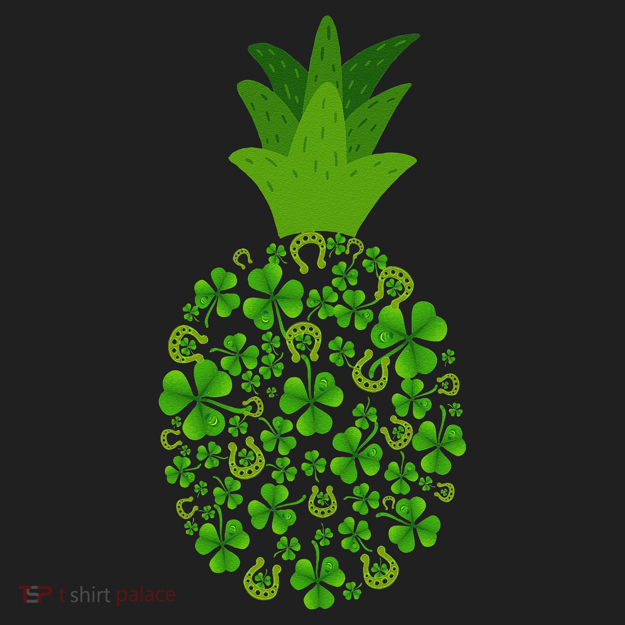 Cute Pineapple Shamrock Leaf Clover Saint Patrick's Day Tumbler