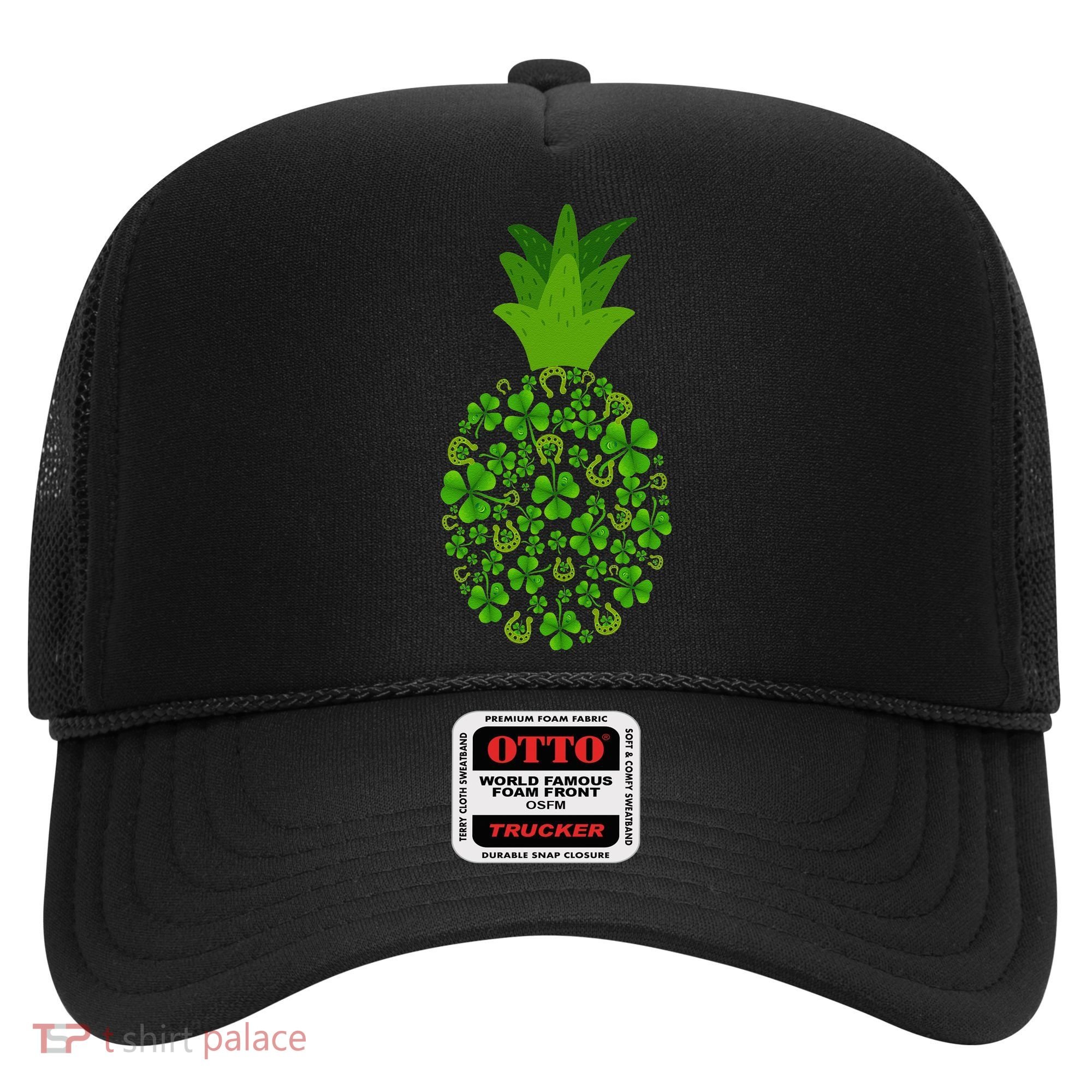 Cute Pineapple Shamrock Leaf Clover Saint Patrick's Day Hat