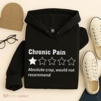 Chronic Pain Sarcastic Quotes Chronic Pain Recommends Absol Hoodie thumb 4