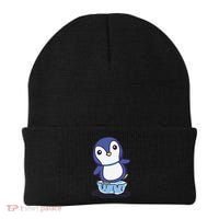 Cute Penguin Standing On An Ice Floe Beanie thumb 0