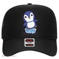 Cute Penguin Standing On An Ice Floe Hat thumb 0