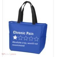 Chronic Pain Sarcastic Quotes Chronic Pain Recommend Tote Bag thumb 3