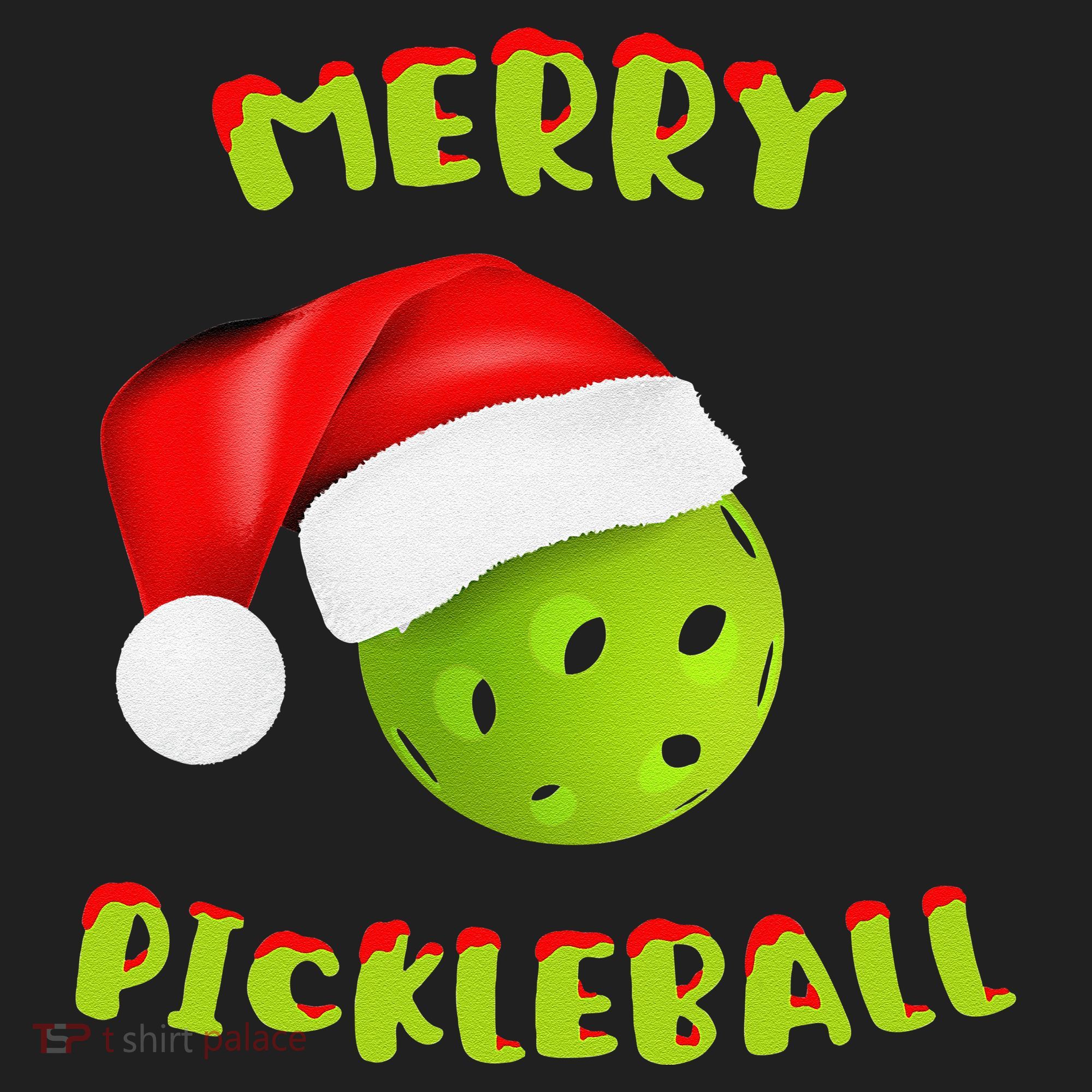 Christmas Pickleball Santa Hat Pickleball Player Winter Dink Beanie