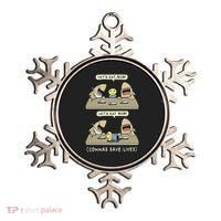 Commas Punctuation Shark Lets Eat Funny English Grammar Ornament thumb 0
