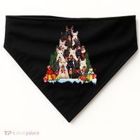 Christmas Pajama Scottish Terrier Xmas Tree Funny Gift Dog Lovers Cool Gift USA-Made Doggie Bandana thumb 0