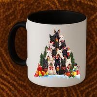 Christmas Pajama Scottish Terrier Xmas Tree Funny Gift Dog Lovers Cool Gift Coffee Mug thumb 2