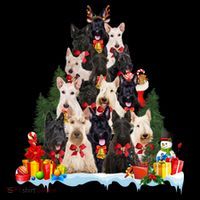 Christmas Pajama Scottish Terrier Xmas Tree Funny Gift Dog Lovers Cool Gift Coffee Mug thumb 5