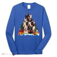 Christmas Pajama Scottish Terrier Xmas Tree Funny Gift Dog Lovers Cool Gift Long Sleeve Shirt thumb 0