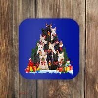 Christmas Pajama Scottish Terrier Xmas Tree Funny Gift Dog Lovers Cool Gift Coaster thumb 0