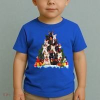 Christmas Pajama Scottish Terrier Xmas Tree Funny Gift Dog Lovers Cool Gift Toddler T-Shirt thumb 2