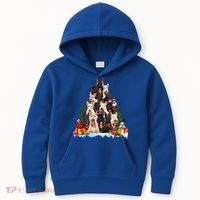Christmas Pajama Scottish Terrier Xmas Tree Funny Gift Dog Lovers Cool Gift Kids Hoodie thumb 0