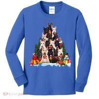 Christmas Pajama Scottish Terrier Xmas Tree Funny Gift Dog Lovers Cool Gift Kids Long Sleeve Shirt thumb 0