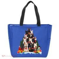 Christmas Pajama Scottish Terrier Xmas Tree Funny Gift Dog Lovers Cool Gift Tote Bag thumb 0
