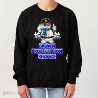 Crown Prosecution Service Funny Police Officer Humor Cops Women's Sweatshirt thumb 0