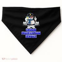 Crown Prosecution Service Funny Police Officer Humor Cops USA-Made Doggie Bandana thumb 0