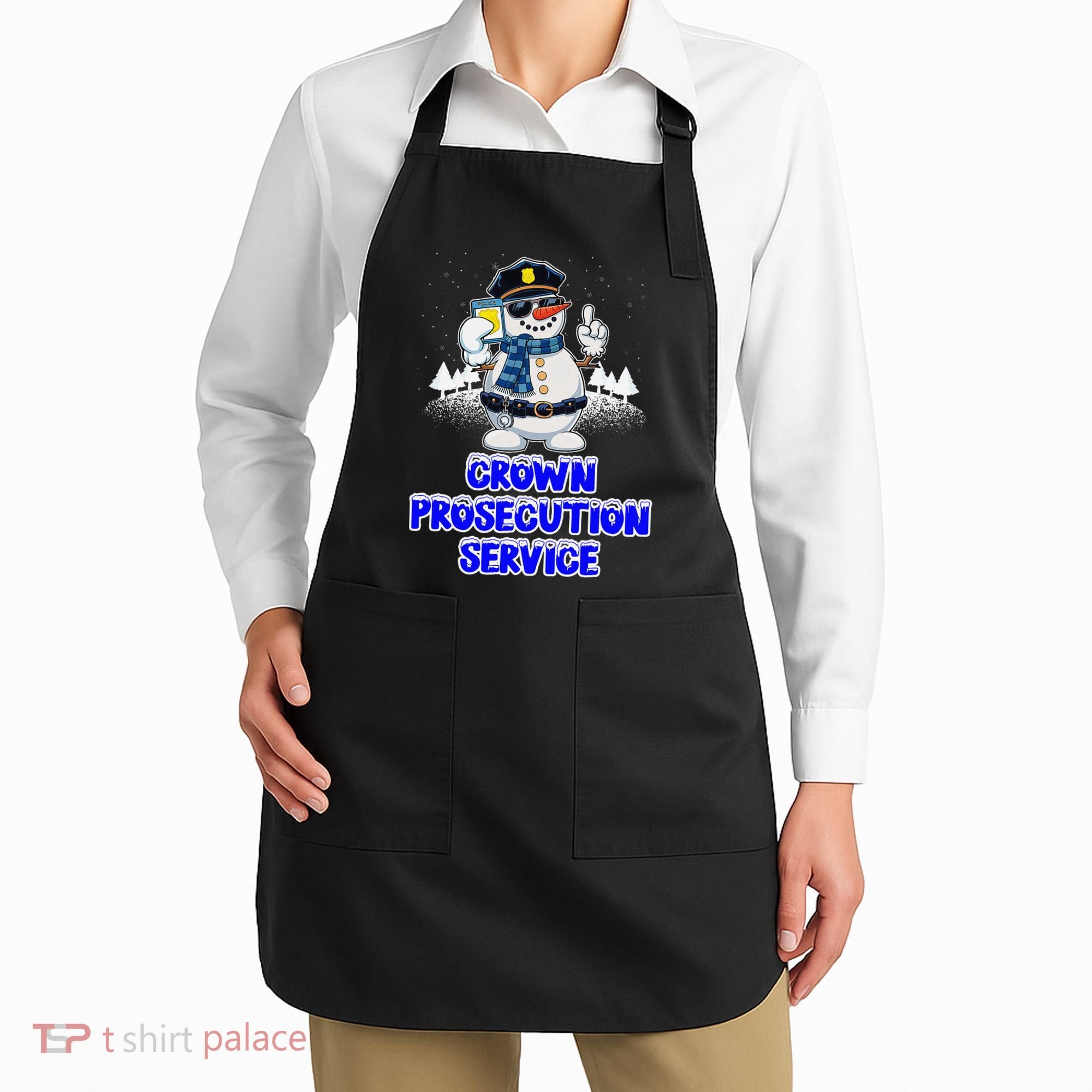 Crown Prosecution Service Funny Police Officer Humor Cops Apron