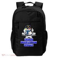 Crown Prosecution Service Funny Police Officer Humor Cops Backpack thumb 0