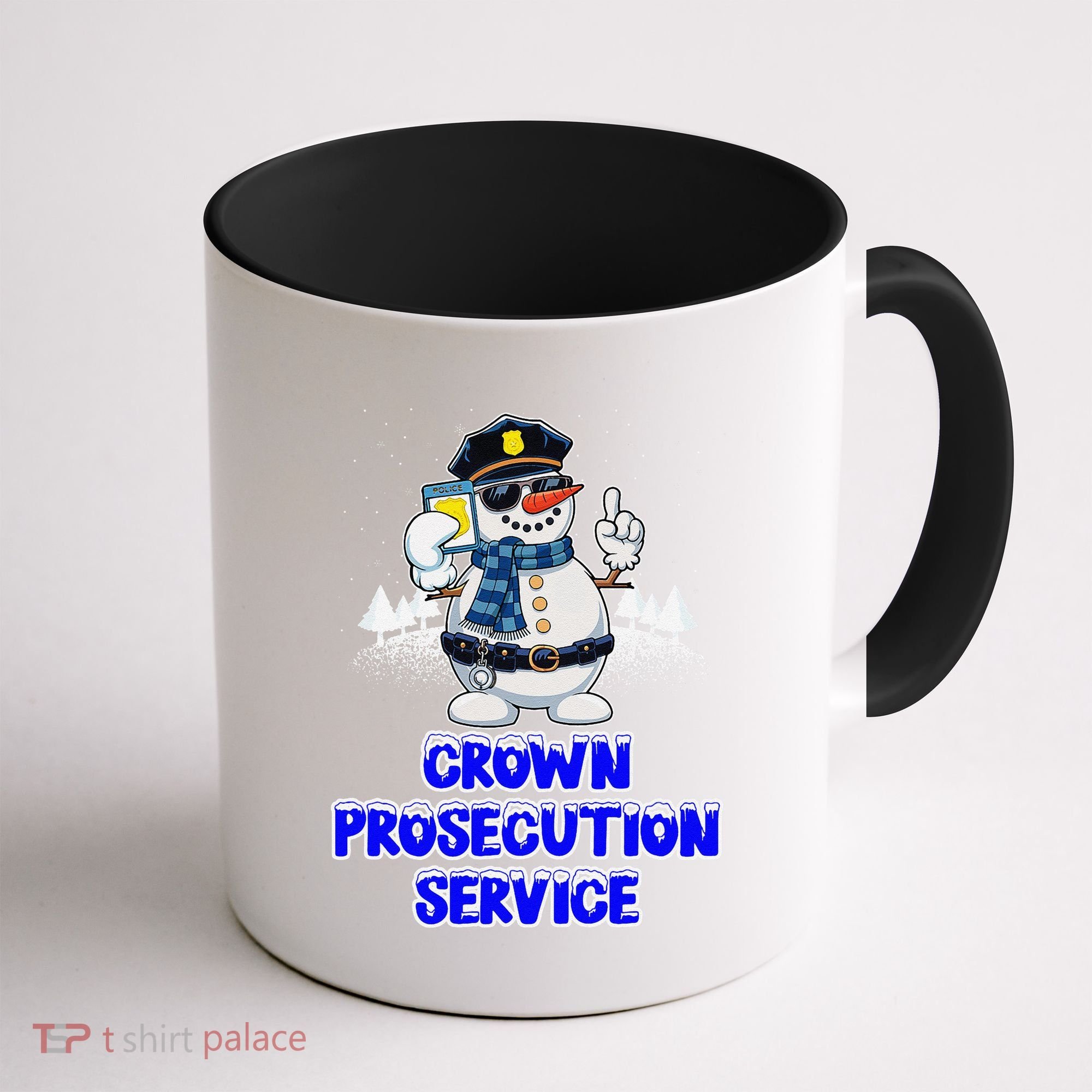 Crown Prosecution Service Funny Police Officer Humor Cops Coffee Mug