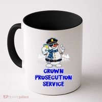 Crown Prosecution Service Funny Police Officer Humor Cops Coffee Mug thumb 0