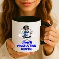 Crown Prosecution Service Funny Police Officer Humor Cops Coffee Mug thumb 3